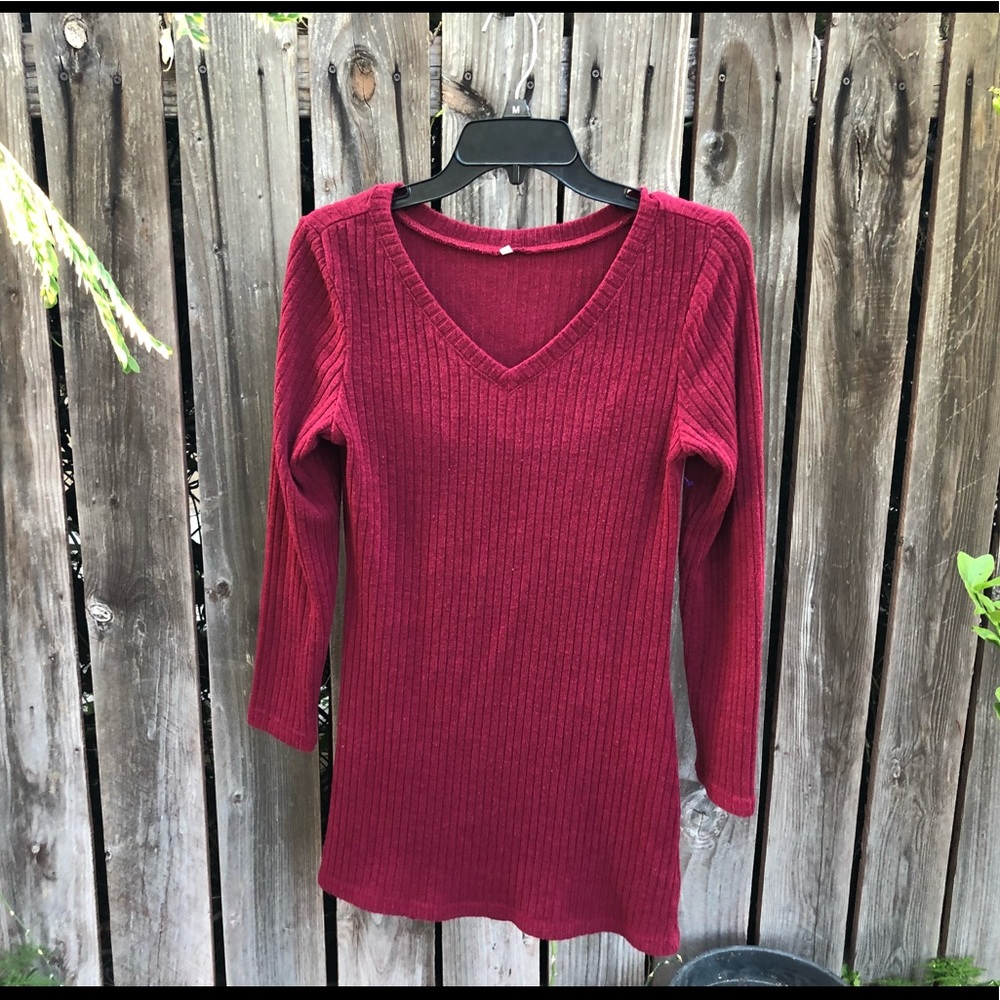 Red dress